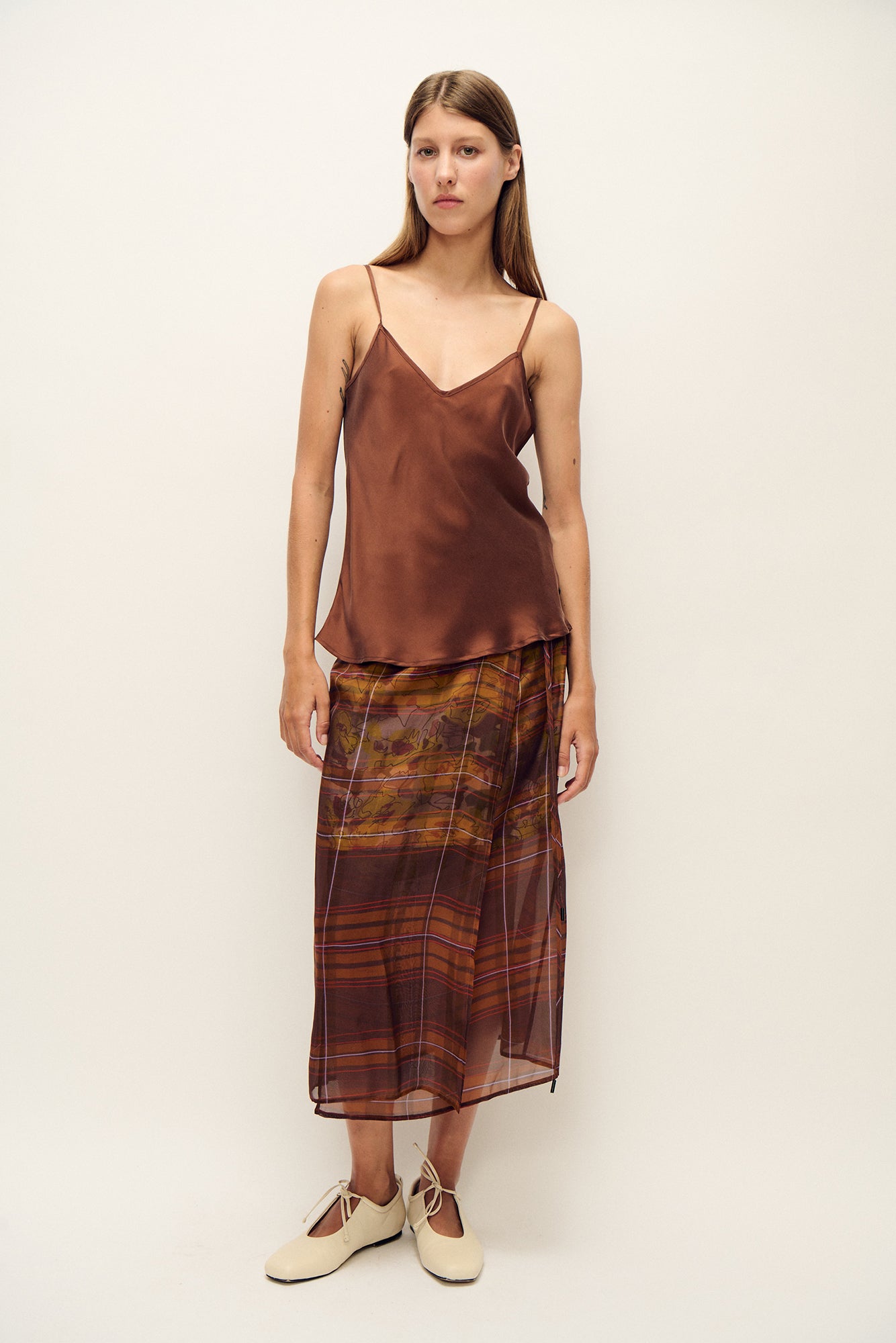 Bias Cut Cami Root