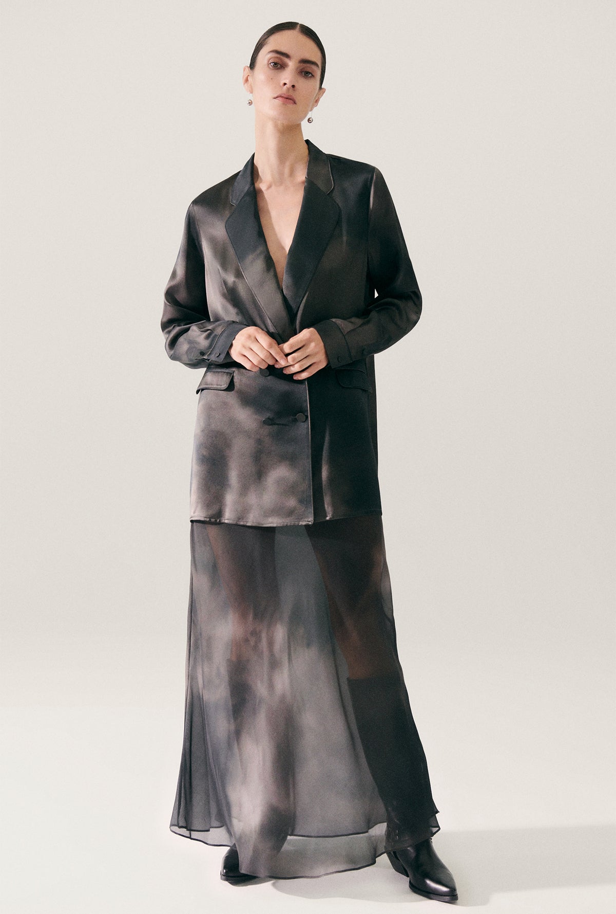 Relaxed Blazer Smoke