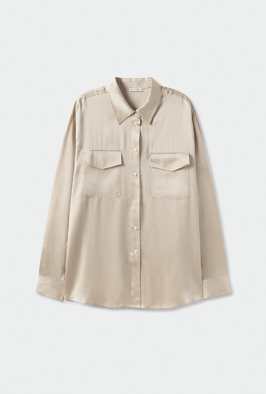 Boyfriend Shirt Hazelnut