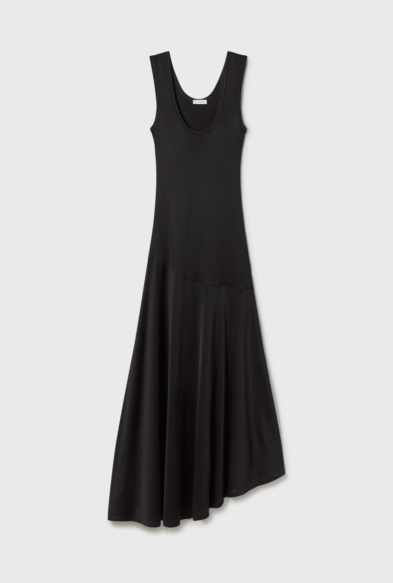 Jersey Sleeveless Dress Black