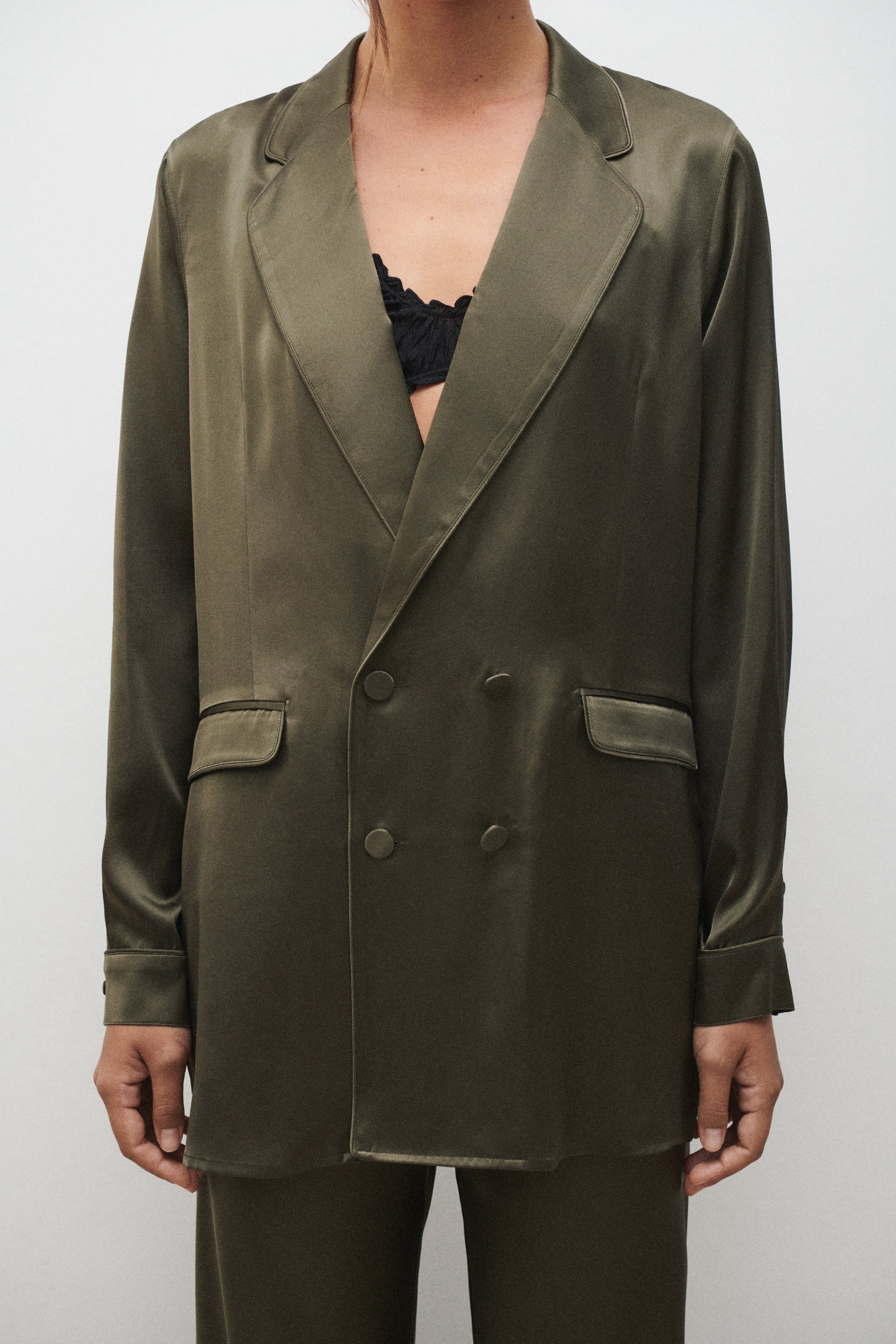 Relaxed Blazer Pine