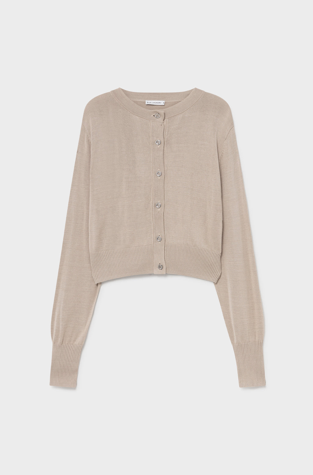Cropped Cardigan Hazelnut