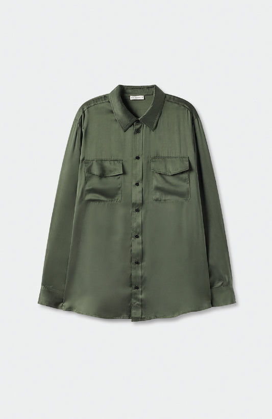 Boyfriend Shirt Cedar