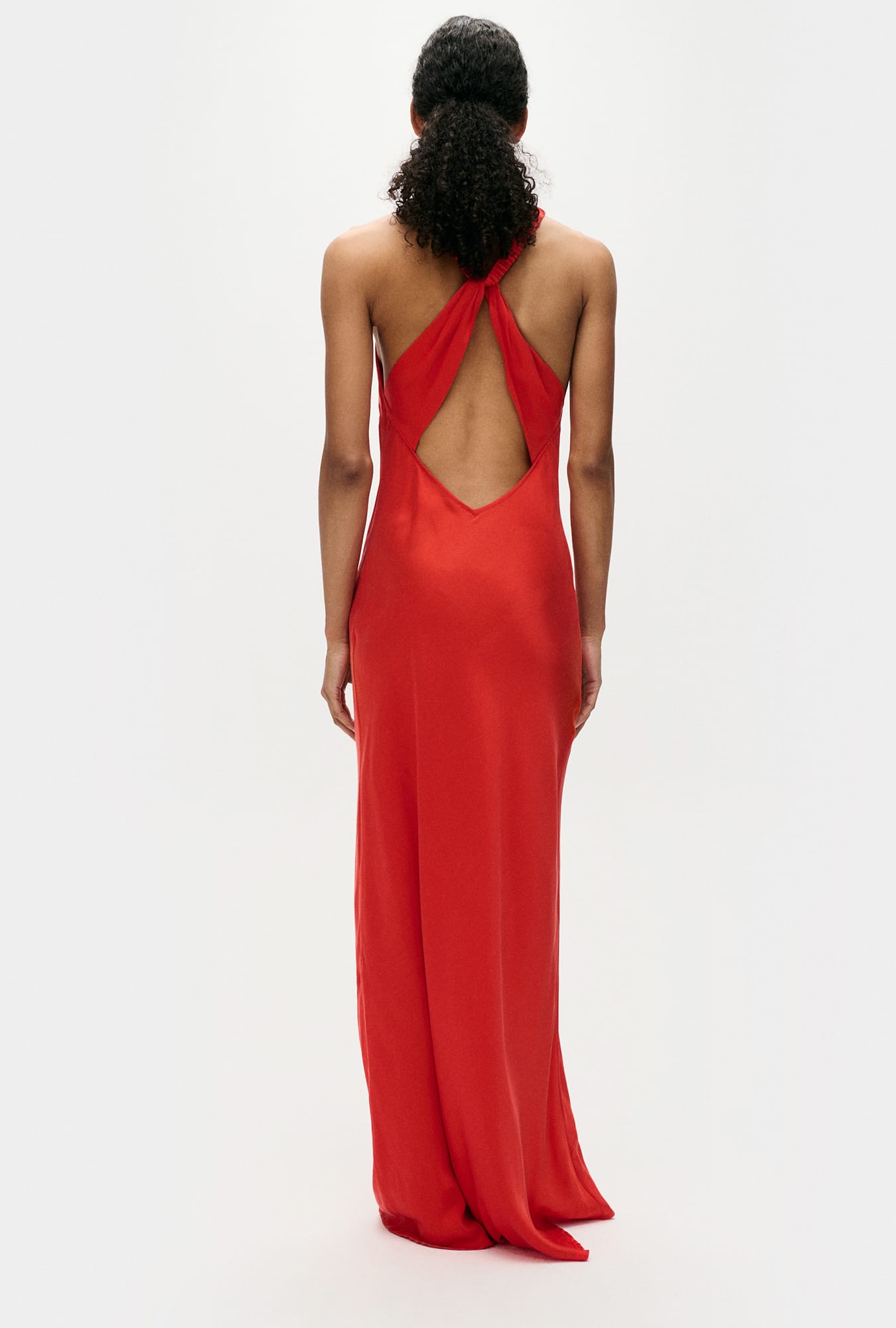 High Low Dress Geranium