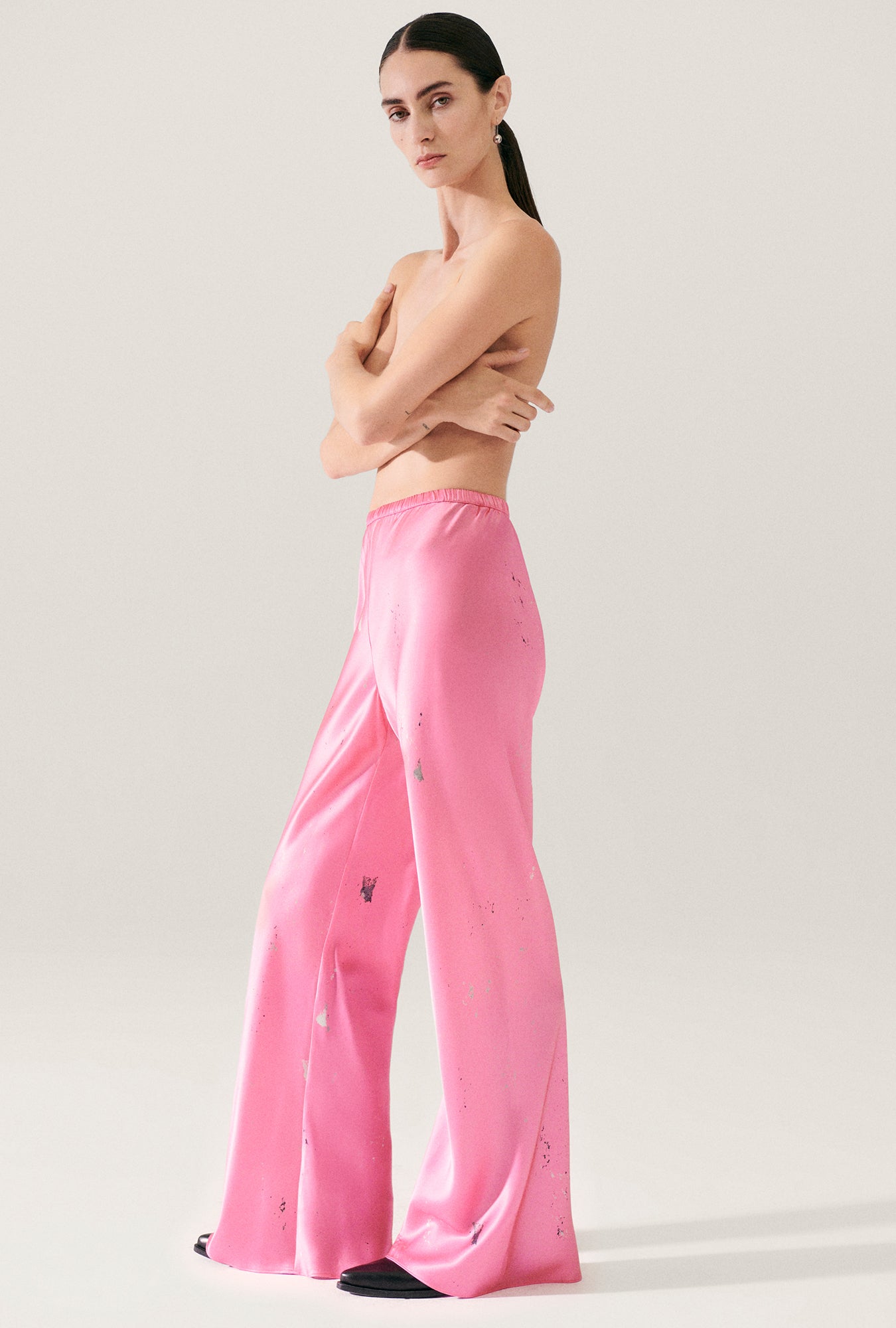 Bias Cut Pants Hog Wash