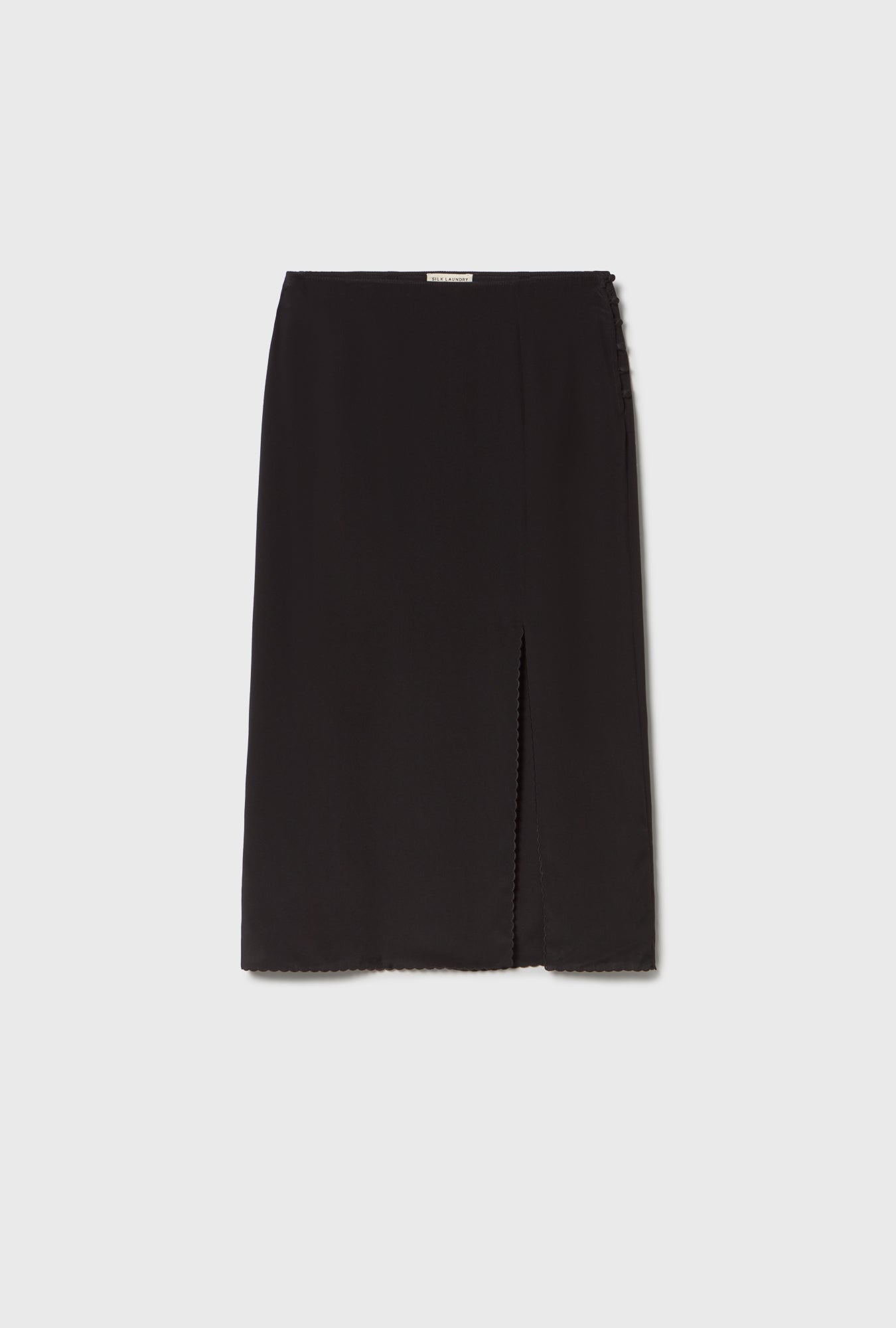 Scallop Skirt Black