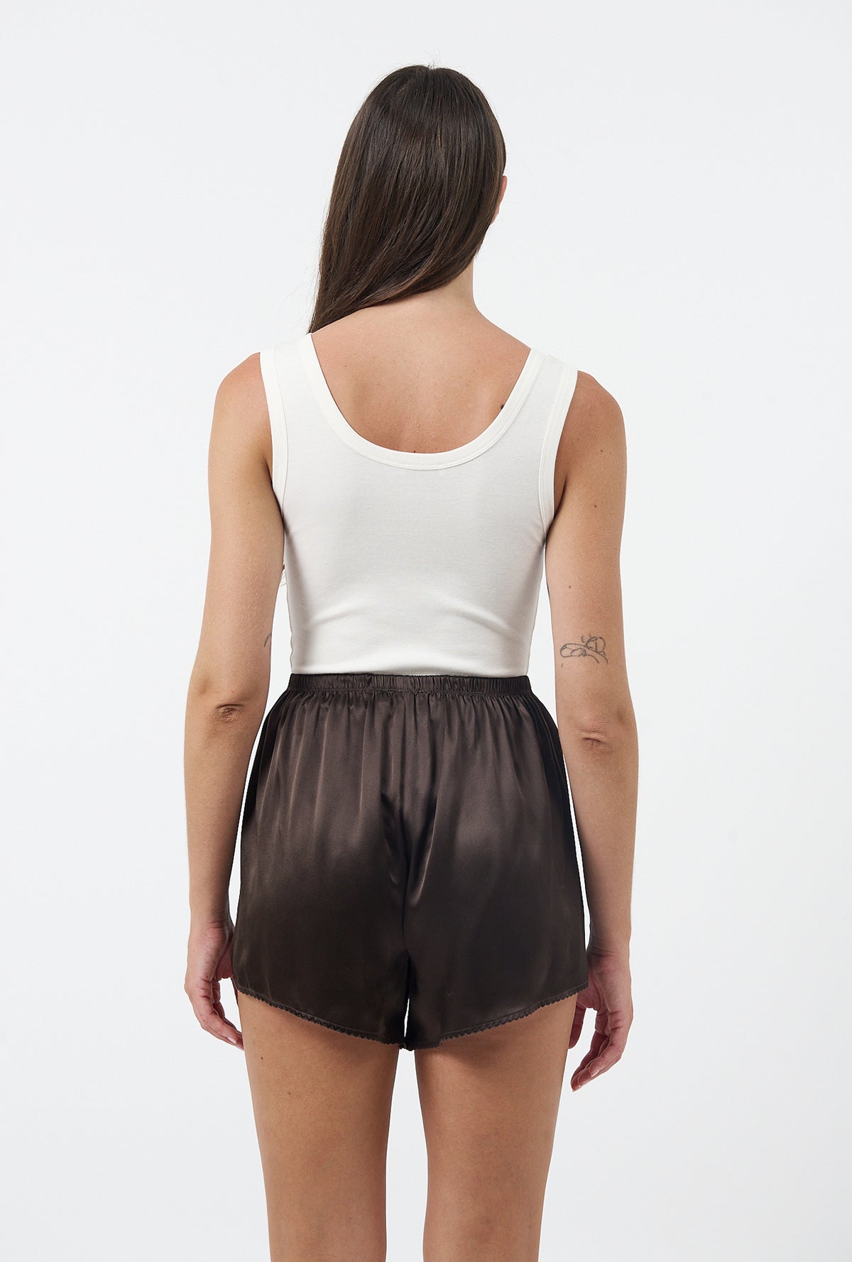 Mini Scallop Shorts Mantis