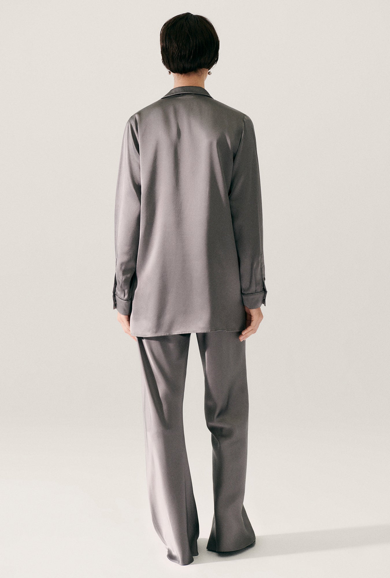 Relaxed Blazer Grey Pearl