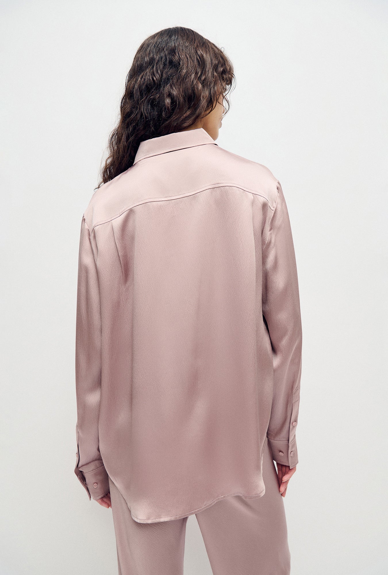 Hammered Boyfriend Shirt Lasso