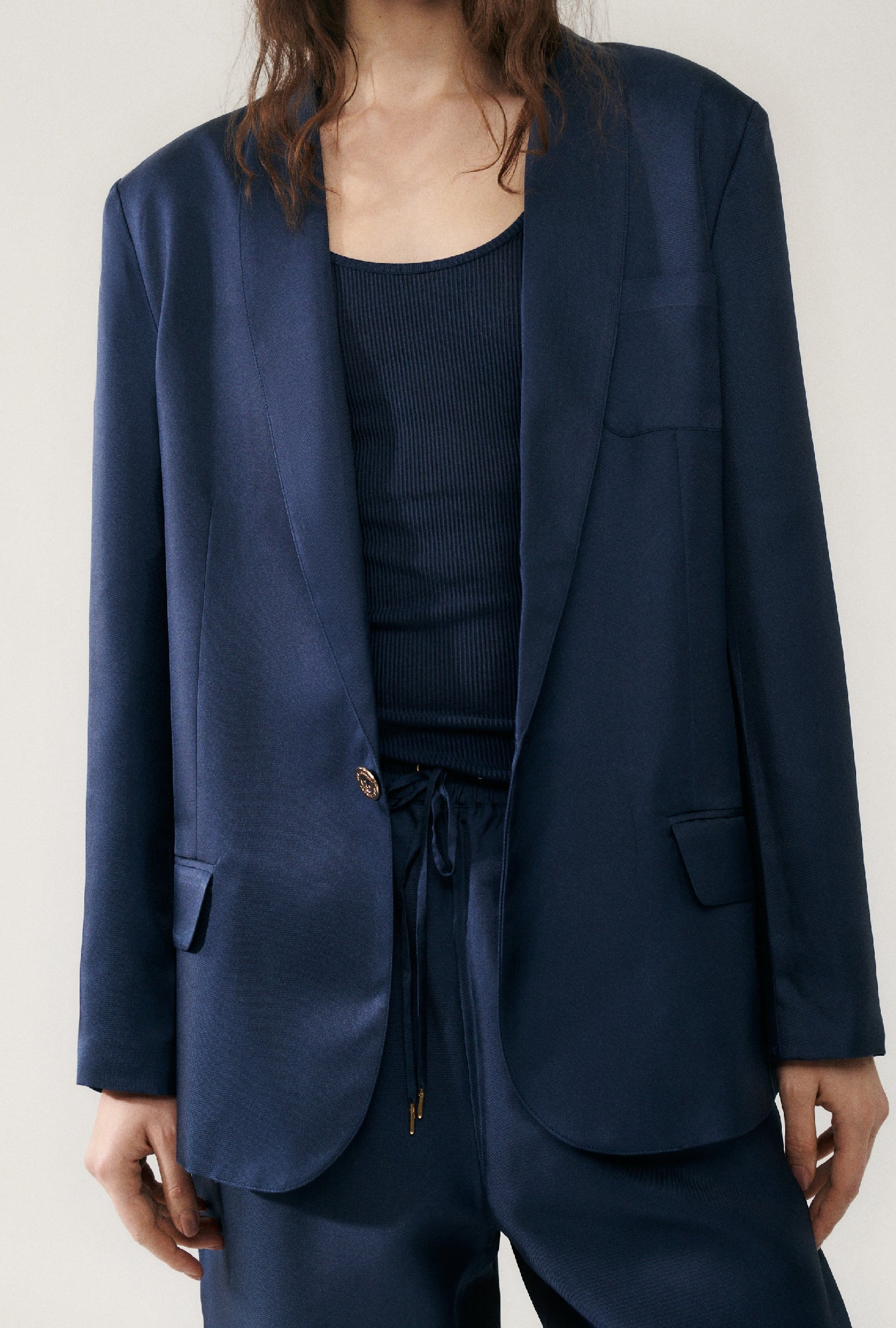 Twill Miami Blazer Midnight