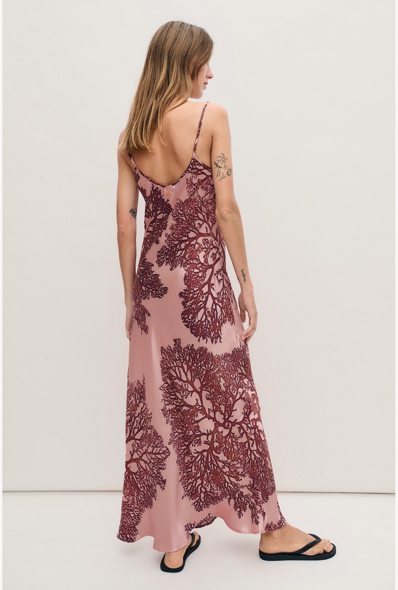 1996 Dress Pressed Coral