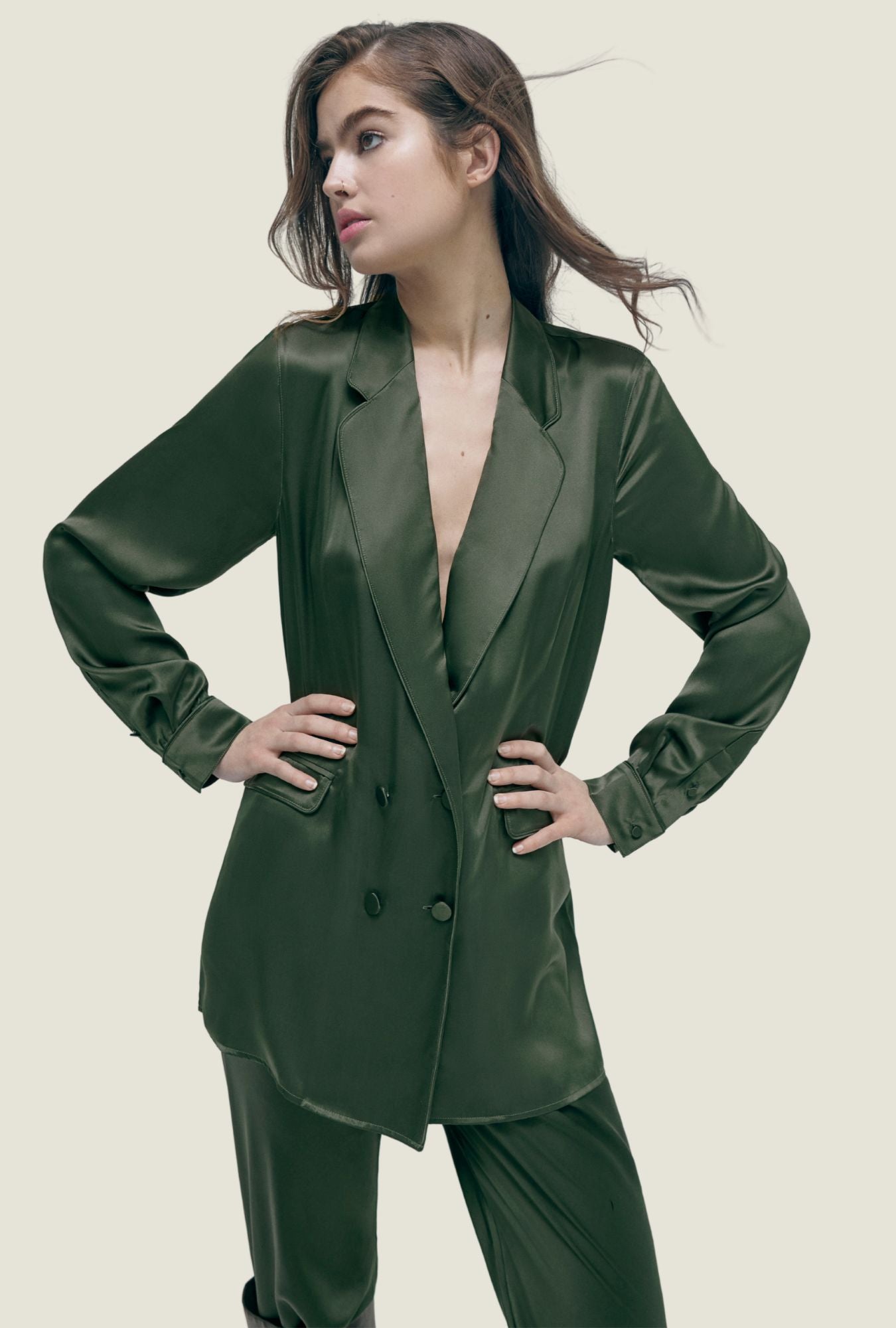 Relaxed Blazer Cedar