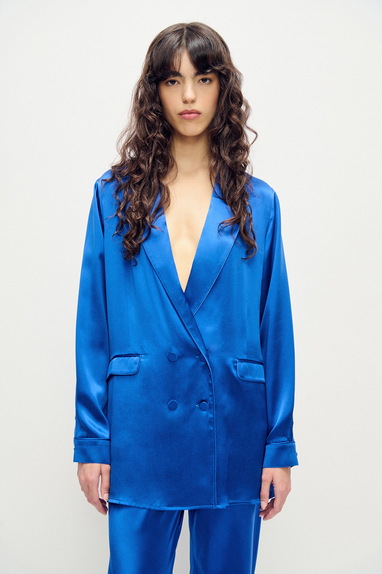 Relaxed Blazer Wedgwood