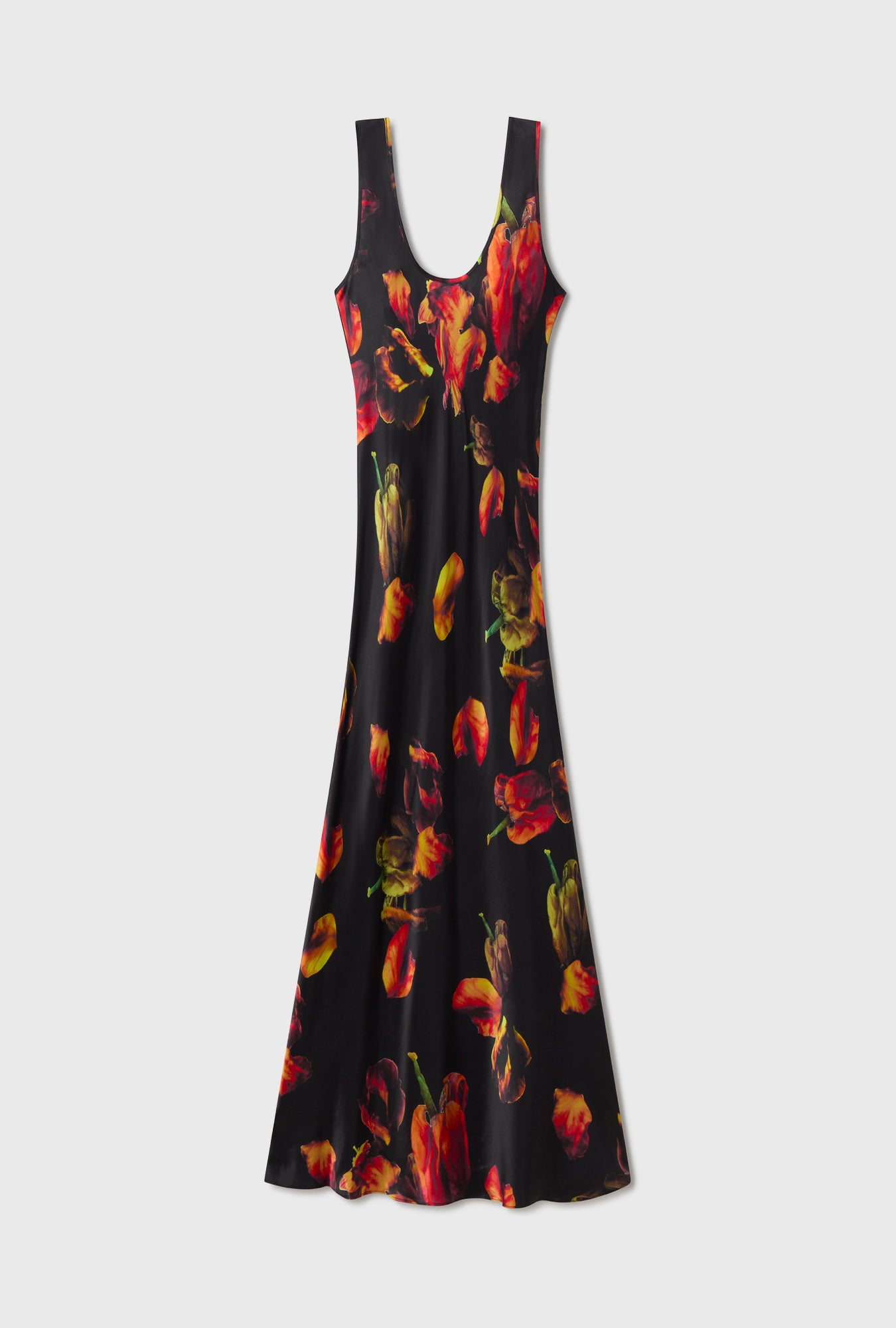 Scoop Neck Dress Tulipa Black