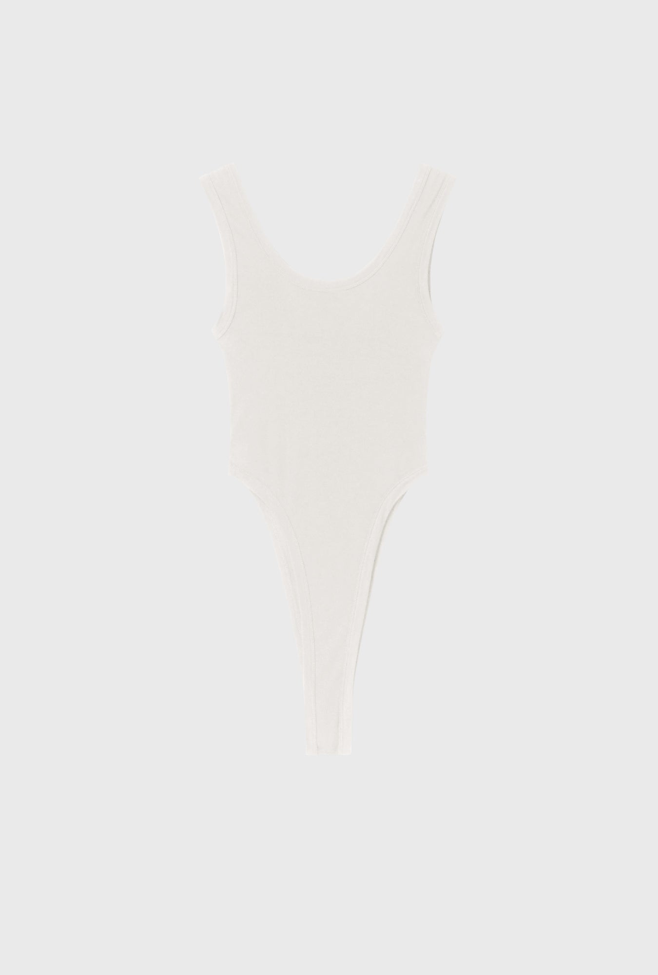 Cutaway Bodysuit White