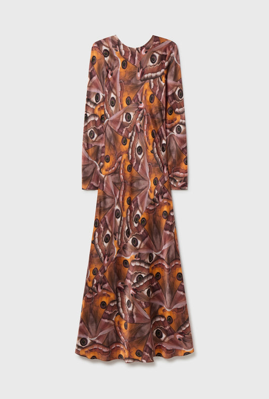 Full Sleeve Bias Dress Wingspan