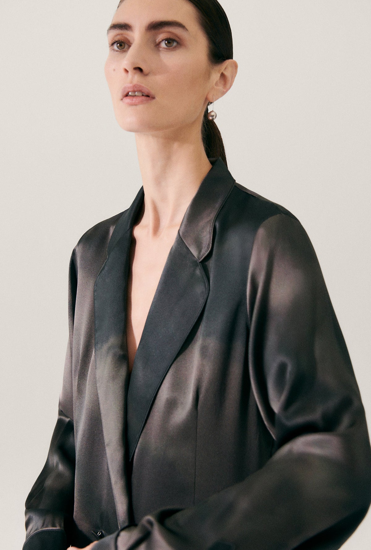 Relaxed Blazer Smoke