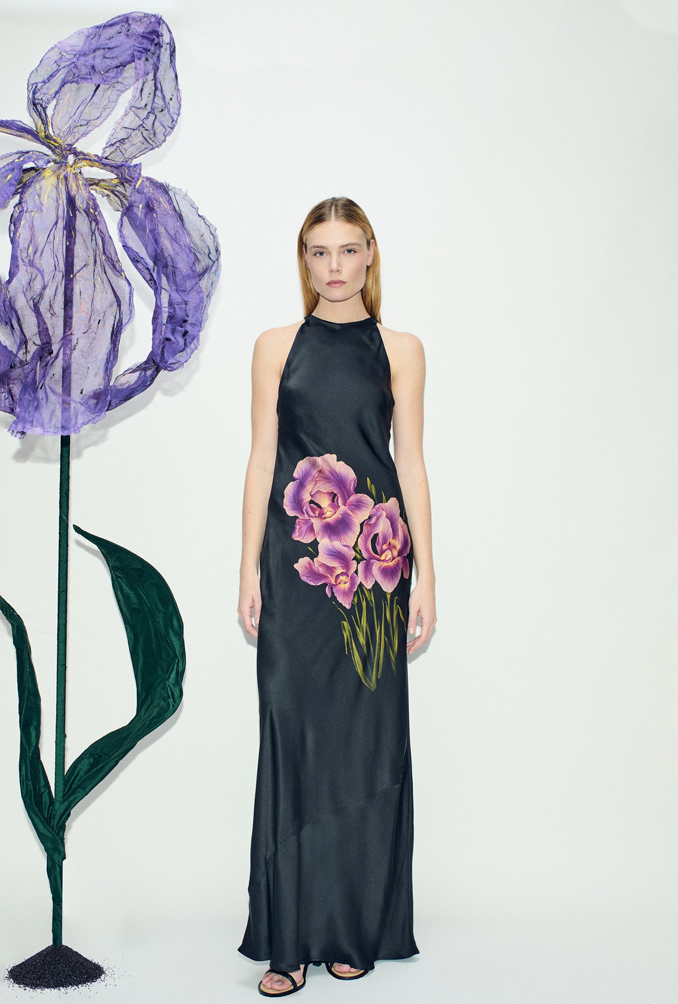 High Low Dress Iris