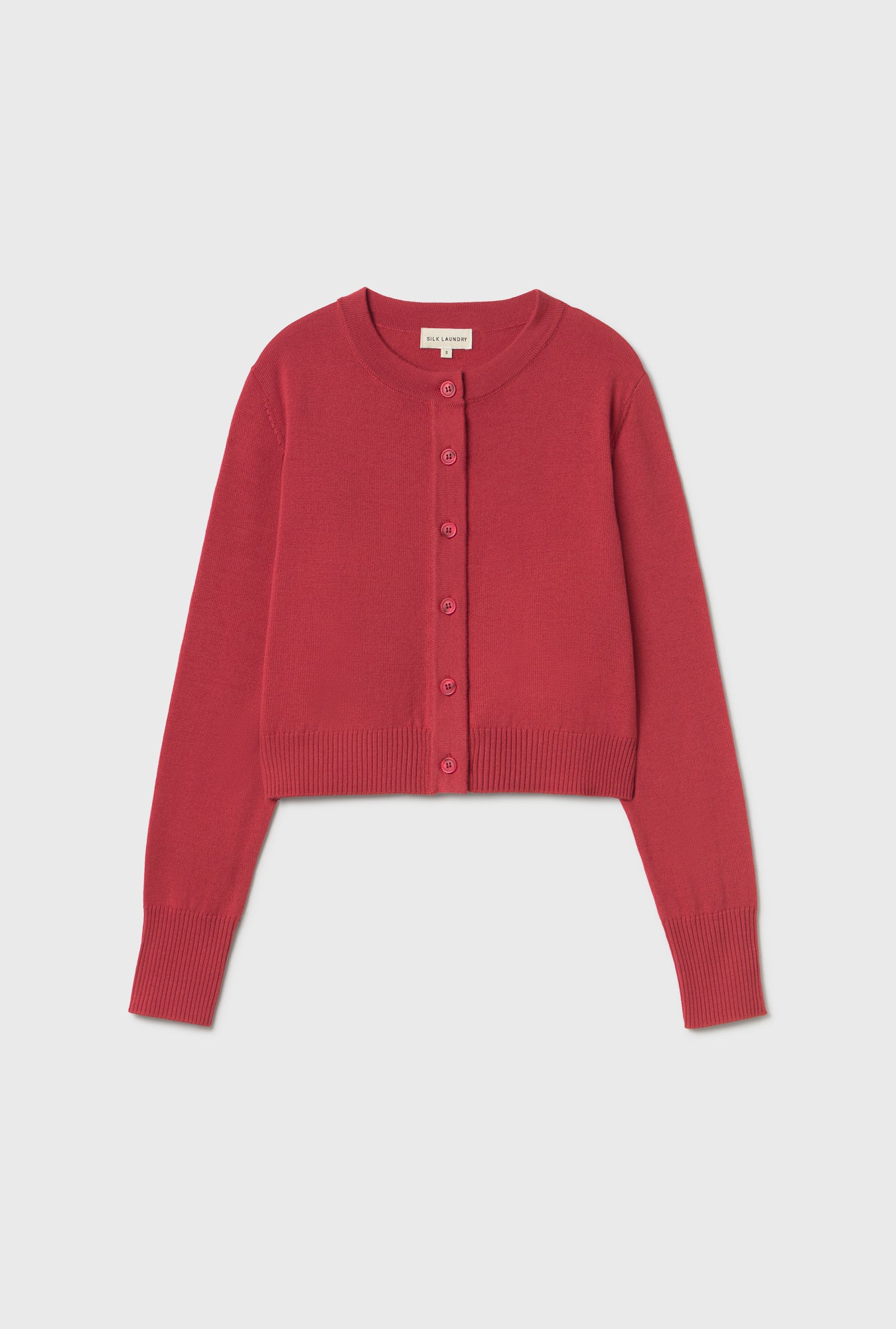 Cropped Cardigan Blush